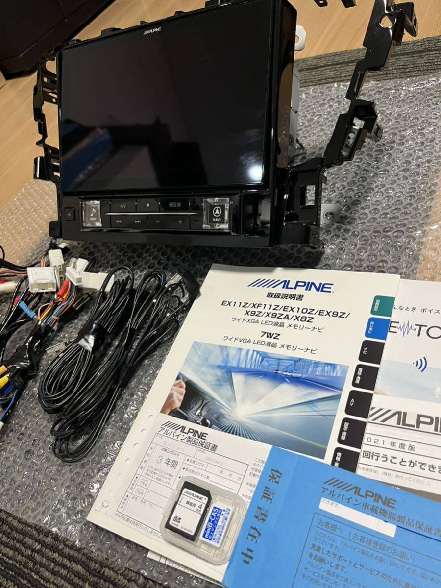 EX11Z アルパイン 11インチ 30アルファード ヴェルファイア 美品！ETC バックカメラ付き！_画像3