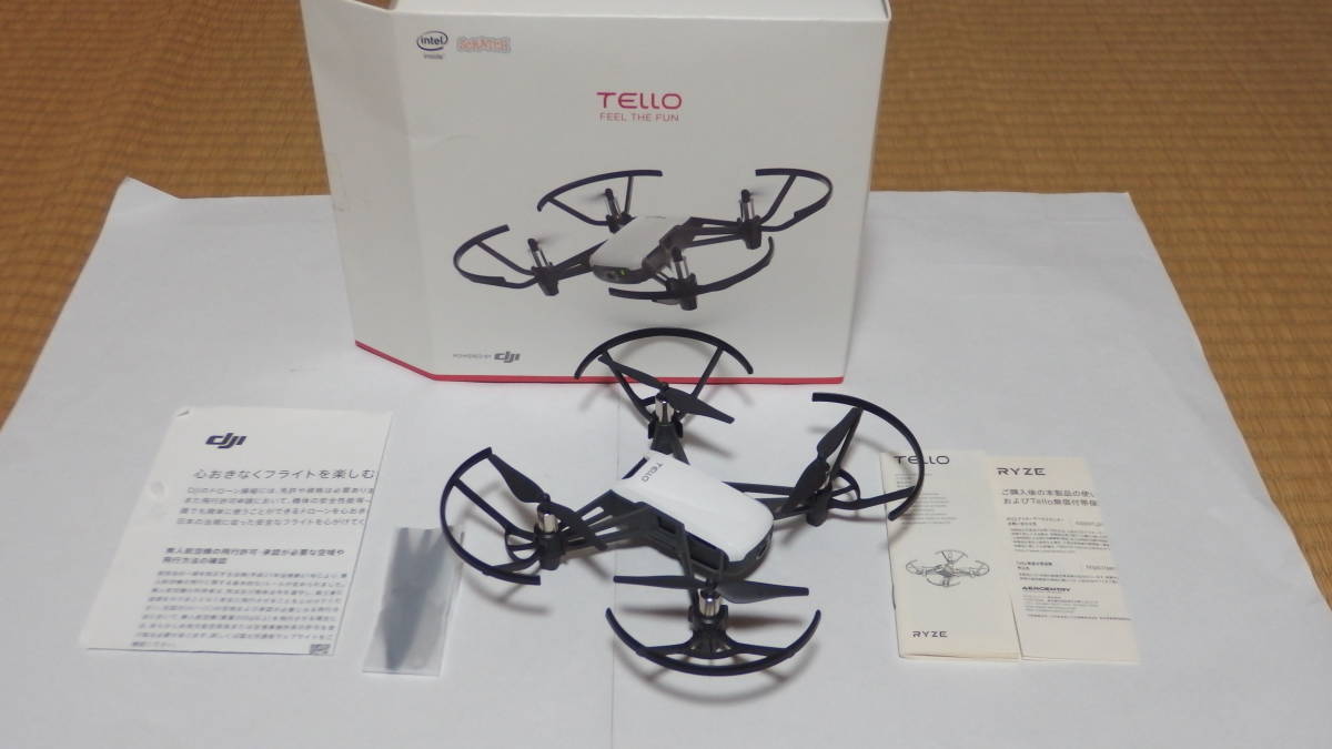 RYZE Thech DJI 小型ドローン クワッドローター TELLO JP TLW004(ドローン本体)｜売買されたオークション情報