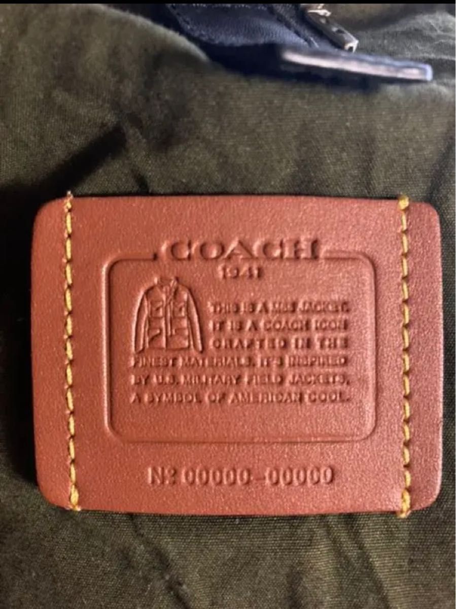 COACH ミリタリージャケット カーキー 美品|PayPayフリマ
