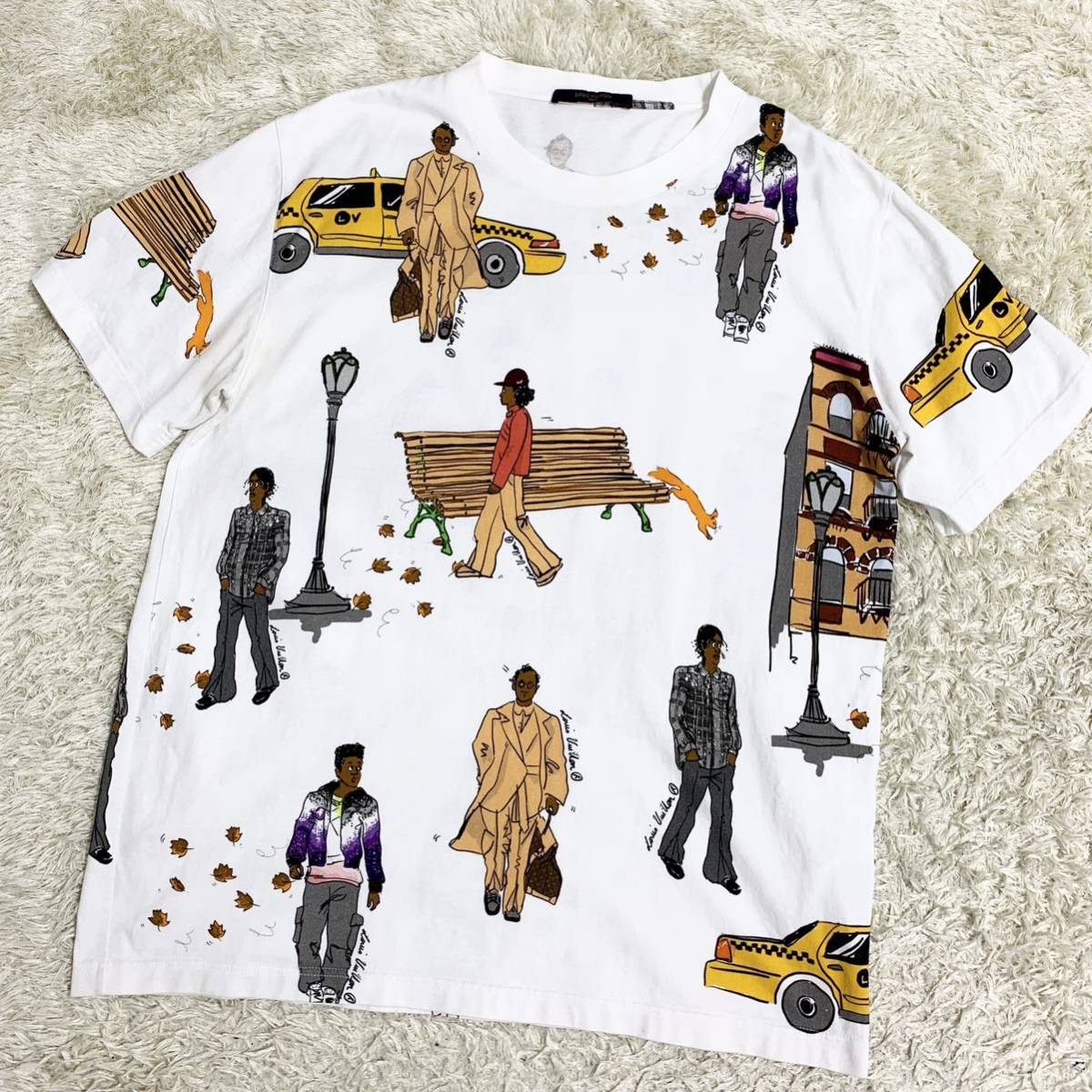 希少XLサイズ 極美品 ルイヴィトン【現行モデル】 LOUIS VUITTON 半袖