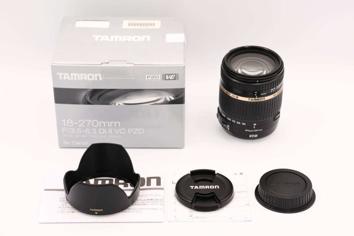 TAMRON 高倍率ズームレンズ 18-270mm F3.5-6.3 DiII VC PZD TS ニコン