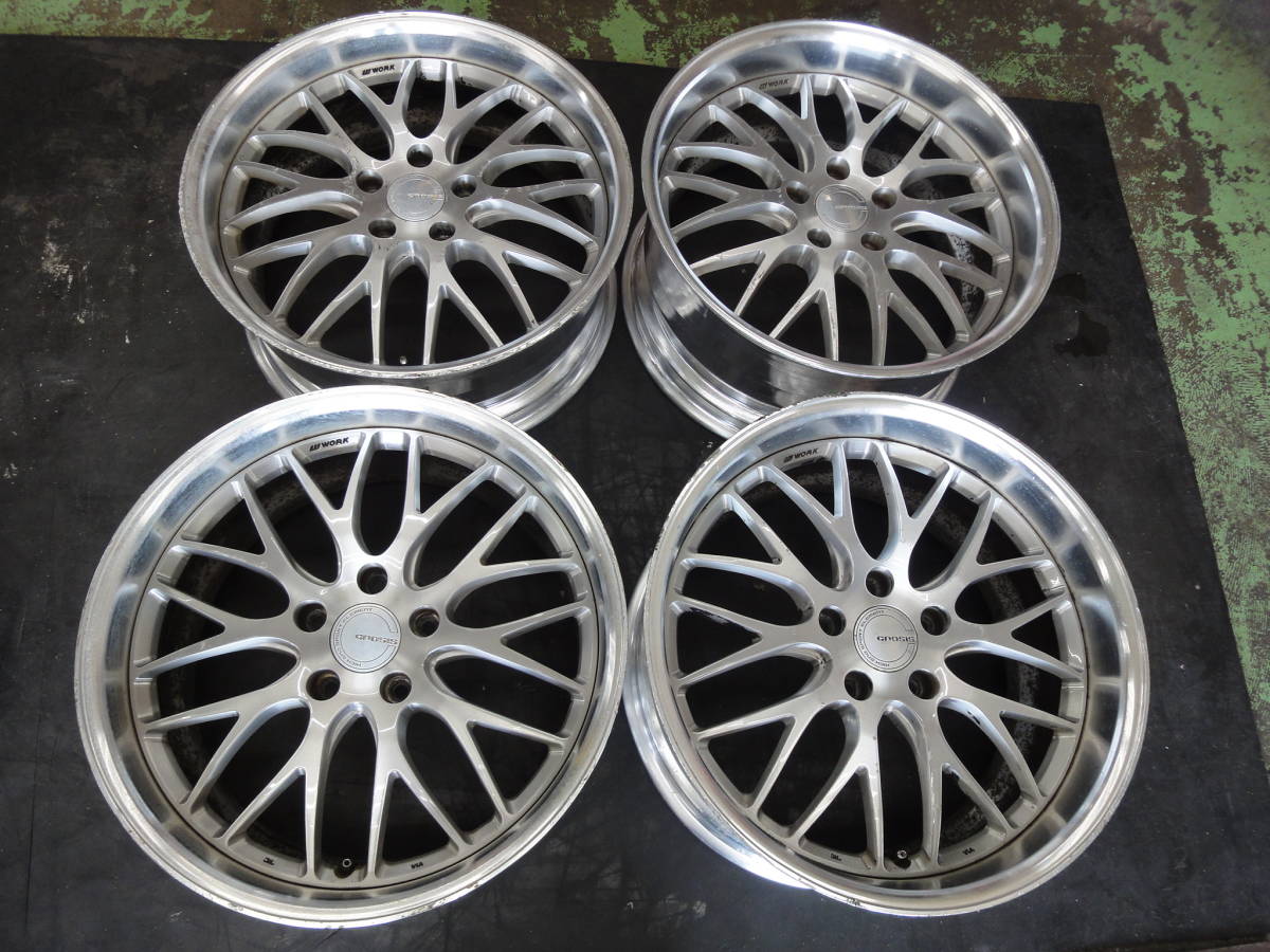 WORK グノーシス GH2 19インチ 8.5J+35 9.5J+35 PCD120-5H☆難有の為