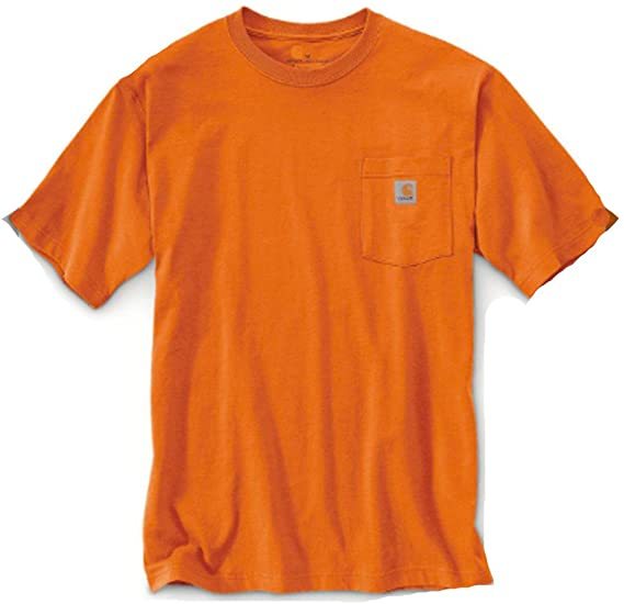 カーハート K87 ポケット Tシャツ　オレンジ　M　●新品　Carhartt_画像1
