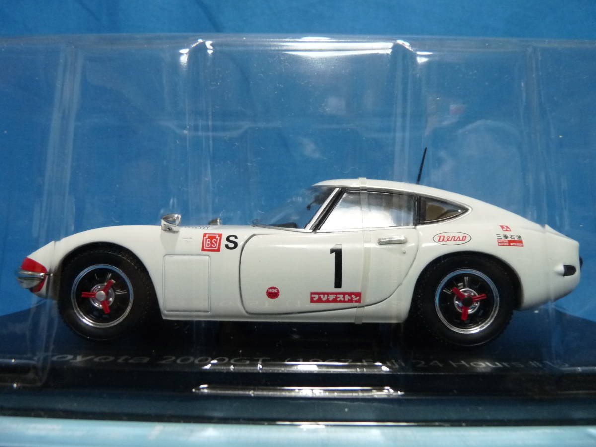 アシェット ケース付き スペシャルスケール1/24国産名車コレクション特典 トヨタ2000GT 日本 富士24時間レース 1967#1 Toyota グランプリ_画像4