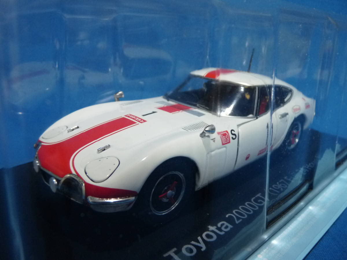 アシェット ケース付き スペシャルスケール1/24国産名車コレクション特典 トヨタ2000GT 日本 富士24時間レース 1967#1 Toyota グランプリ_画像8