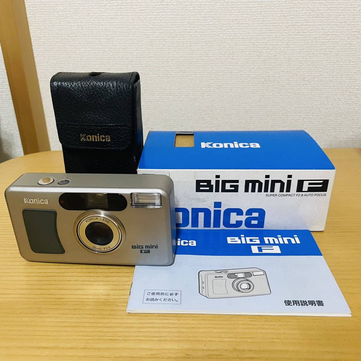 KONICA コニカ BiG mini F ビッグミニ コンパクトフィルム カメラ