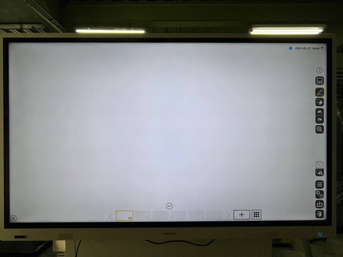 ◇RICOH(リコー)　インタラクティブホワイトボード　D6520 ◇会議 オフィス ZOOM 打合せ 電子ホワイトボード◇5-I0000625_画像3