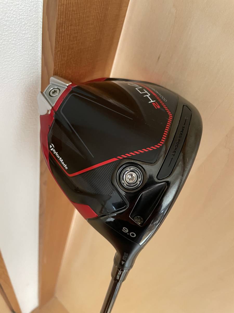 中古☆ ステルス2 ドライバー TENSEI RED TM50 9度 S 日本仕様