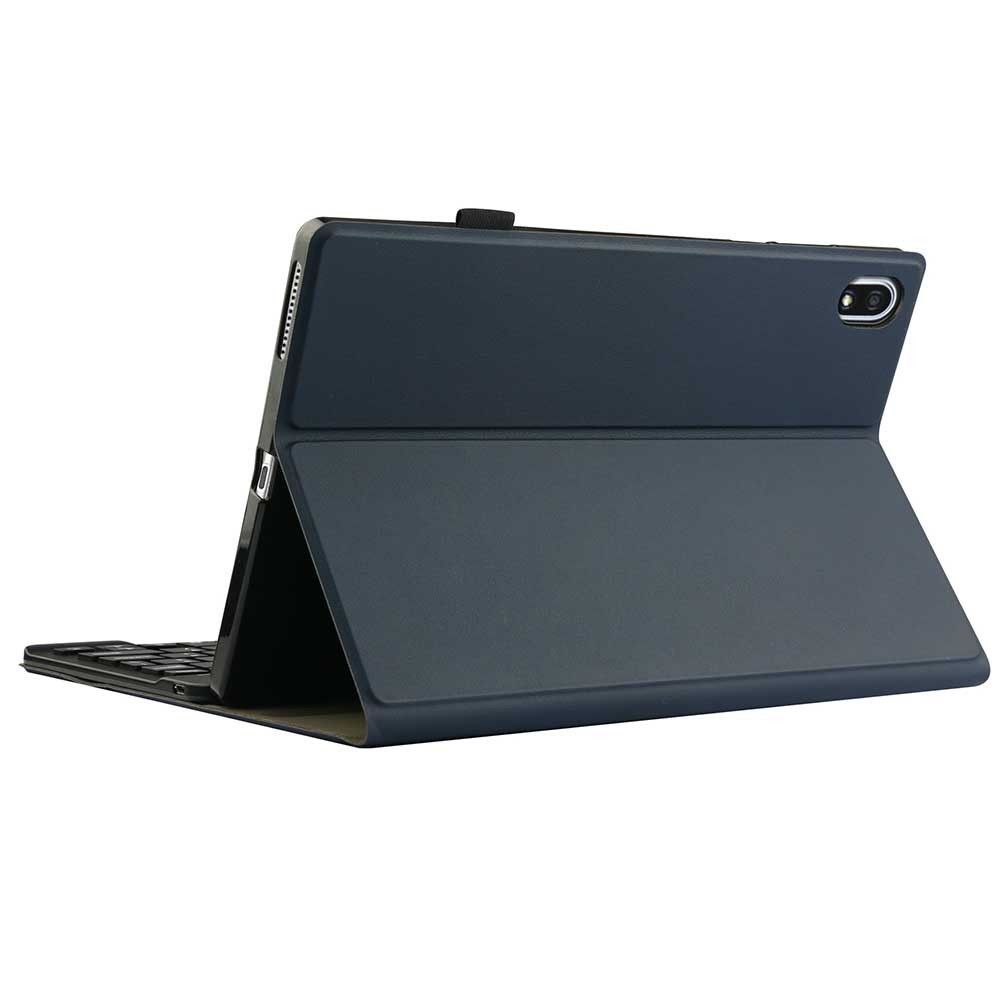 Lenovo Tab6 10.3 inch exclusive use case attaching Bluetooth keyboard US arrangement .. input correspondence navy blue 