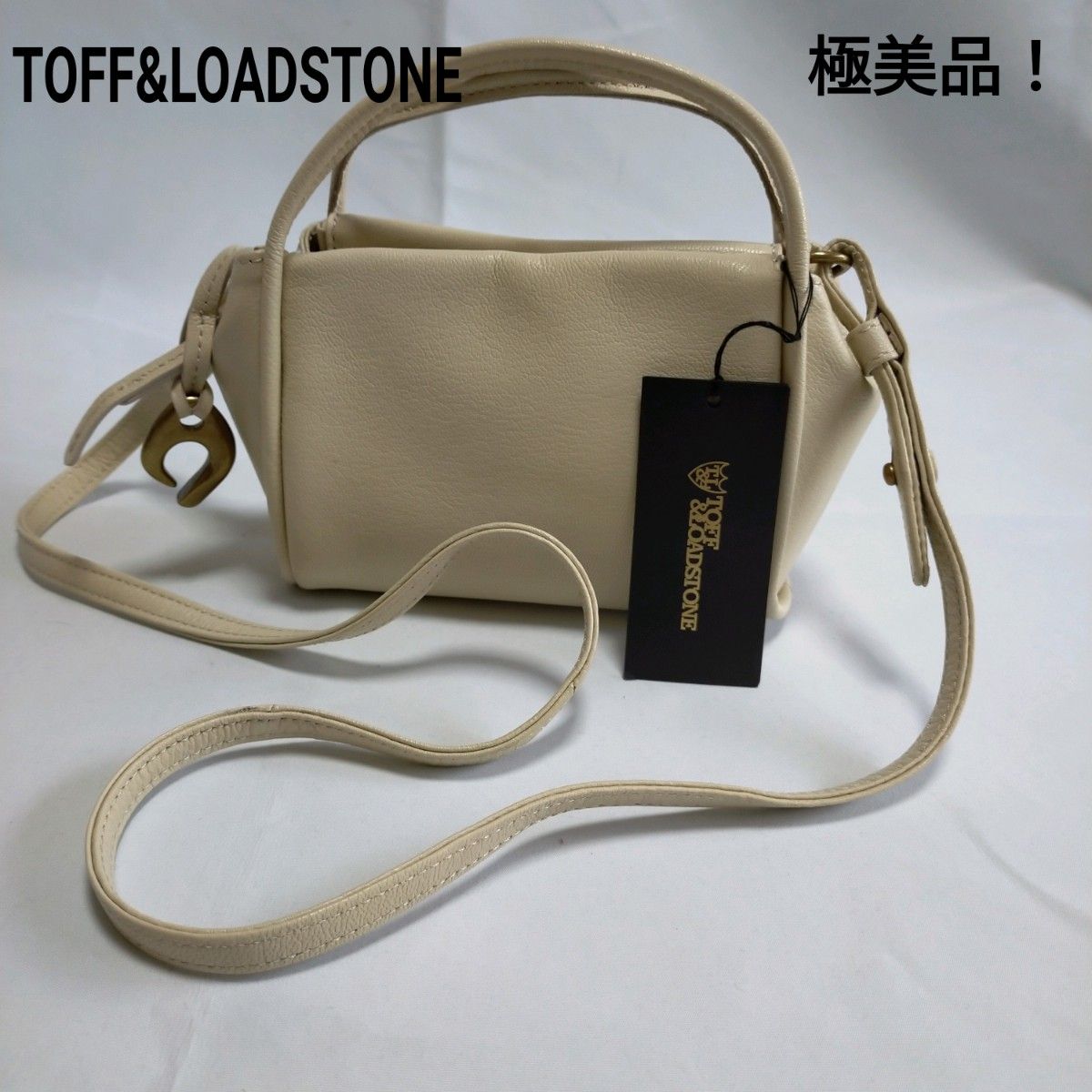 極美品 】TOFF&LOADSTONE 2way スマートフォンポシェット ミニバッグ