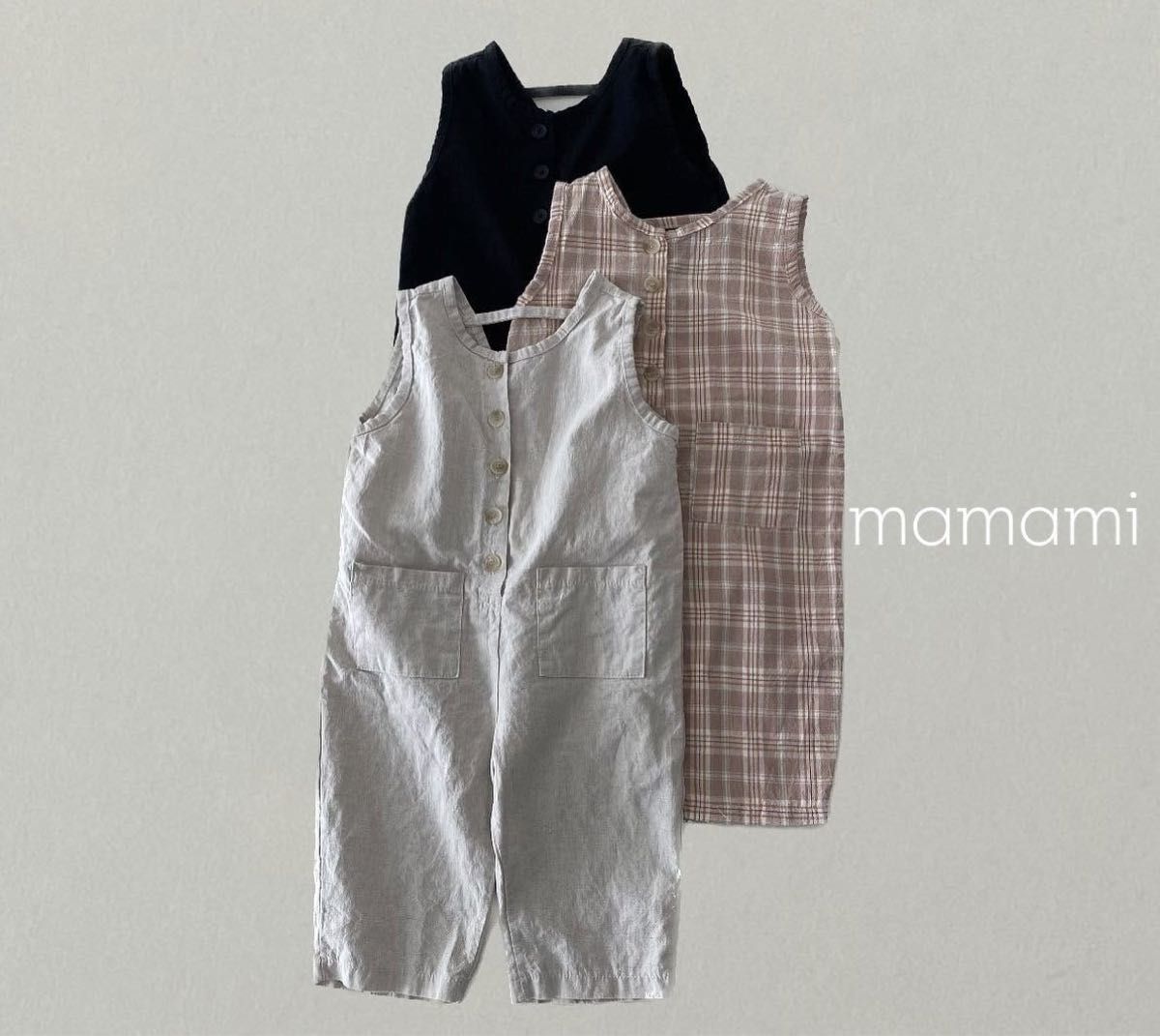 Button Jumpsuit / mamami
