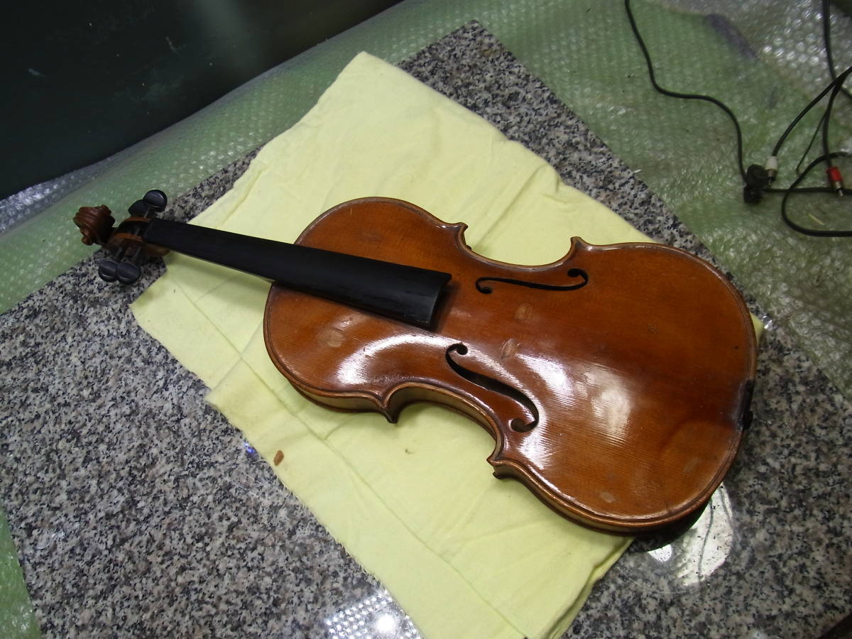 ヤフオク! - ジャーマンオールドバイオリン 4/4 SUGITO弓 ケー...