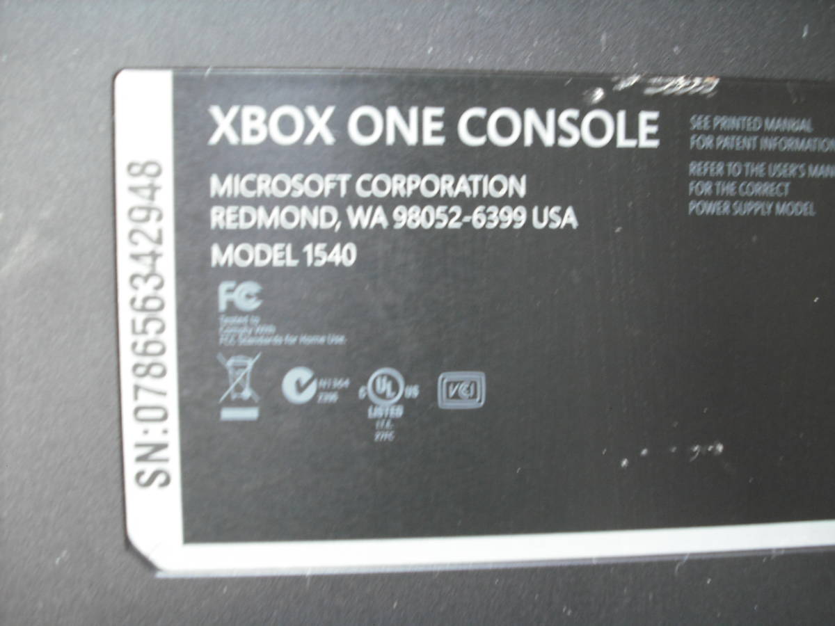 ８４７１　Xbox One model1540 _画像8