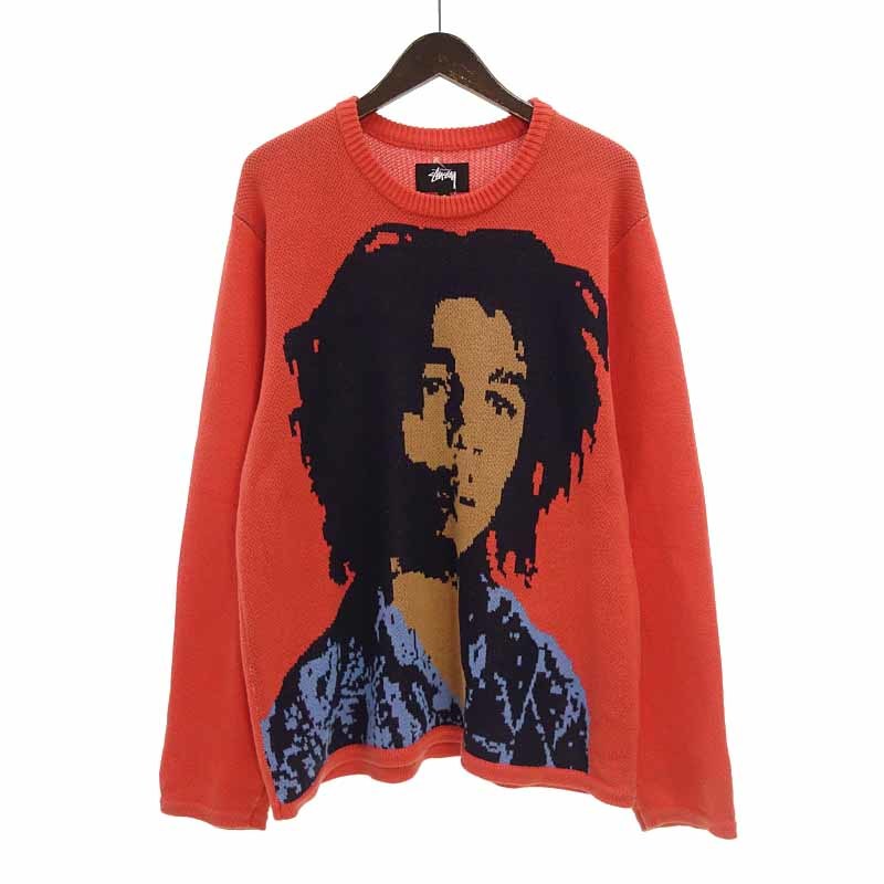 【特別価格】STUSSY BOB MARLEY SWEATER ボブマーリー セーター ニット_画像1