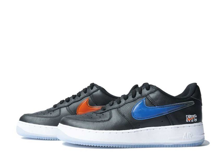 KITH Nike Air Force 1 Low New York Knicks Black/Brilliant Orange