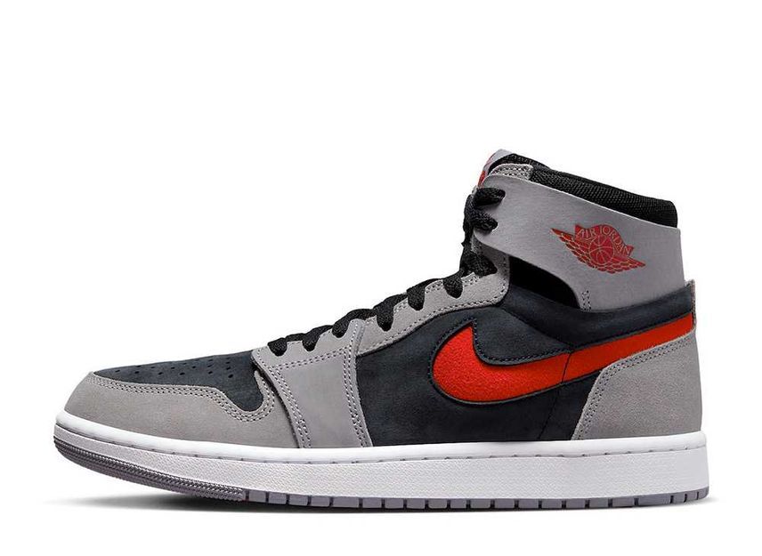 Nike Air Jordan 1 High Zoom CMFT 2 Black/Fire Red-Cement Grey-White 27.5cm DV1307-060