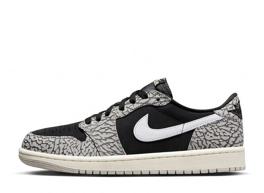 Nike Air Jordan 1 Retro Low OG Black Cement 27.5cm CZ0790-001