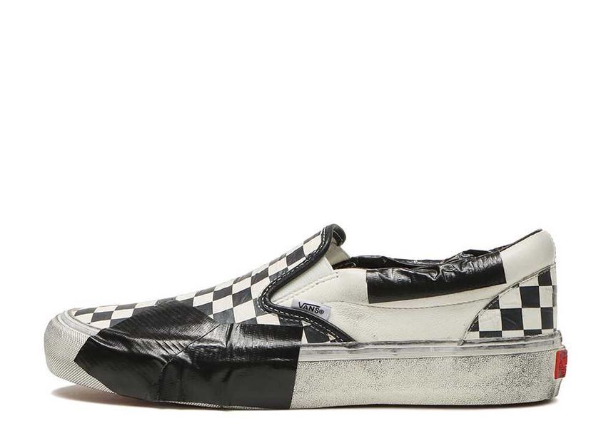 Vault by Vans Classic Slip-On VLT LX LUX DUCT Black/Checkerboard 27.5cm VN0A3QXYBKC