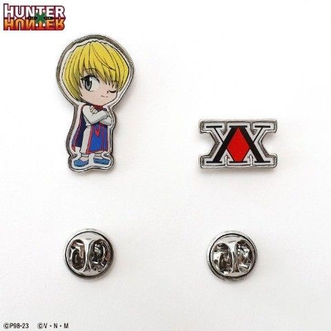 激安価格の クラピカ 新品HUNTER×HUNTER ピンズ ハンターハンター 2セット ピンズ・ピンバッジ・缶バッジ