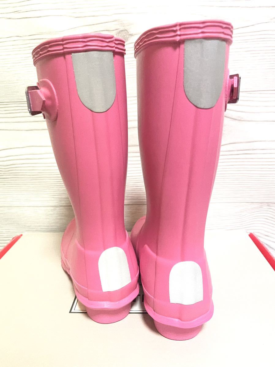新品 HUNTER ハンターオリジナルラバーブーツ レインブーツ 16cm