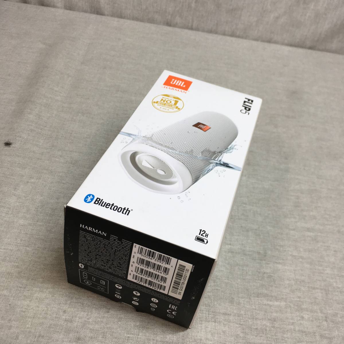 JBL FLIP5 Bluetoothスピーカー IPX7防水/USB Type-C充電/パッシブ