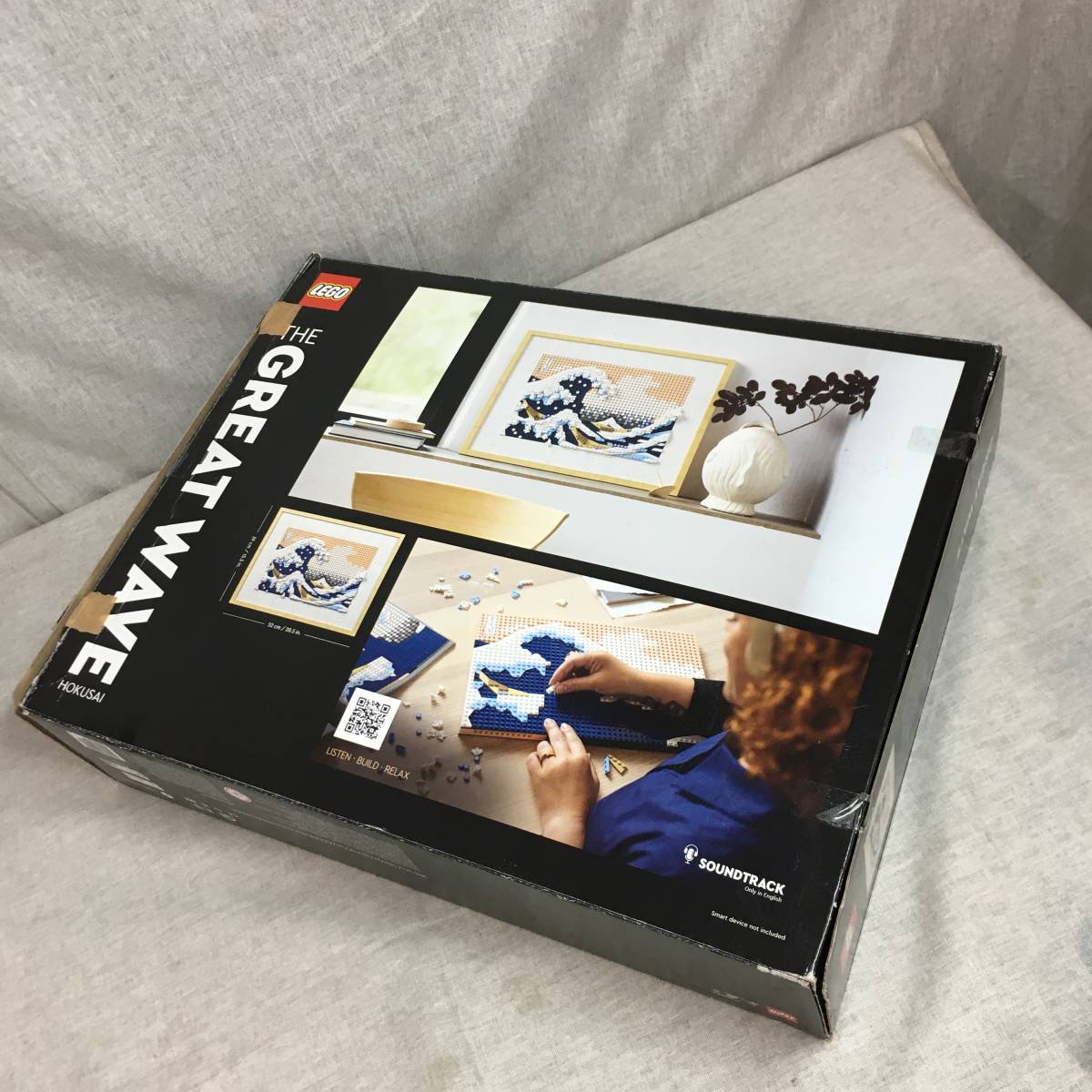未使用品 レゴ (LEGO) おもちゃ レゴアート 葛飾北斎 アートパネル