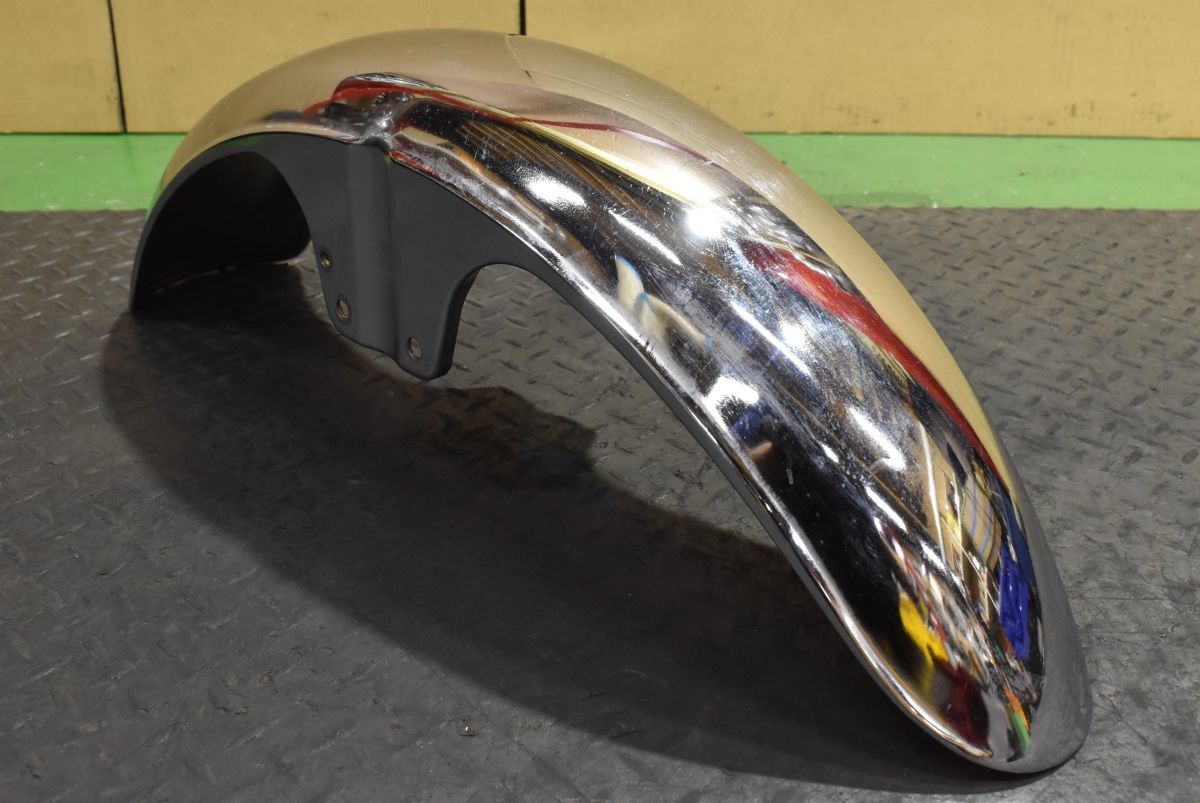 K426 当時物 純正 Z750FX 2型 フロントフェンダー 0027 検) 3型 KZ750E