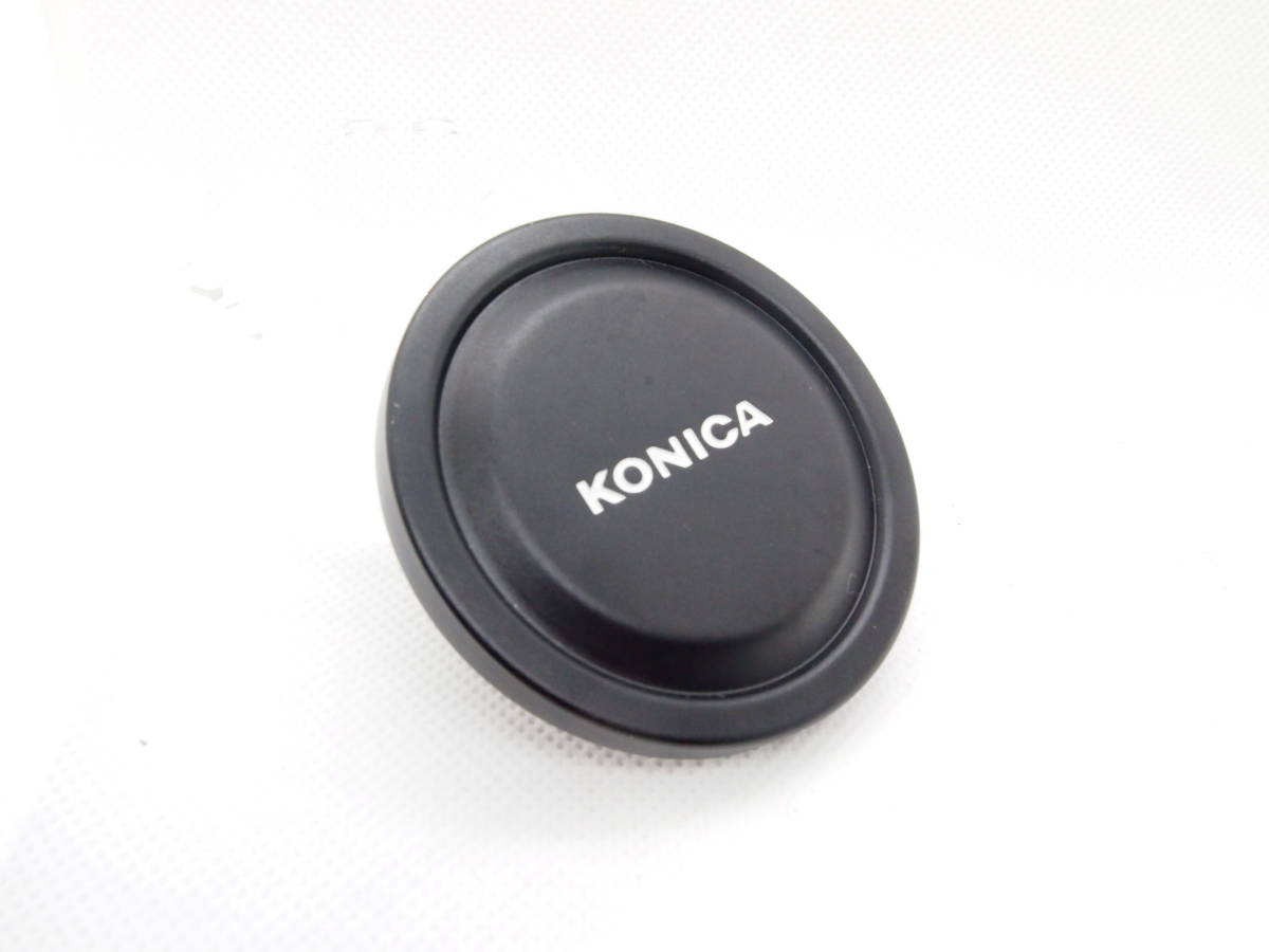 KONICA コニカ メタルレンズキャップ かぶせ式 取付部内径57mm(フィルター径55mm用) J-498_画像1