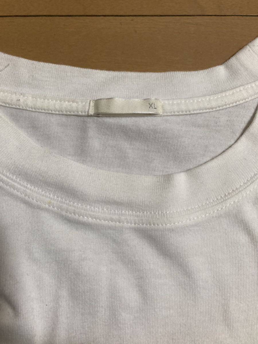 G.U. Tシャツ XLサイズ 白系_画像4