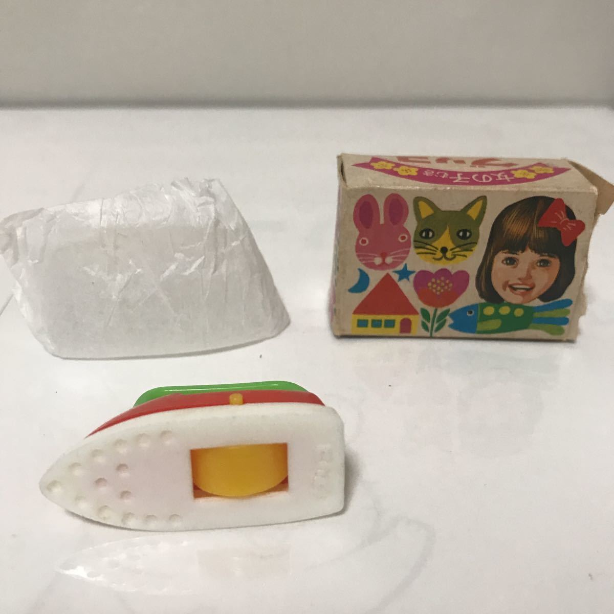 Yahoo!オークション - 約40年前グリコおまけ アイロン 箱付き Yahoo!オークション - 約40年前グリコおまけ アイロン 箱付き