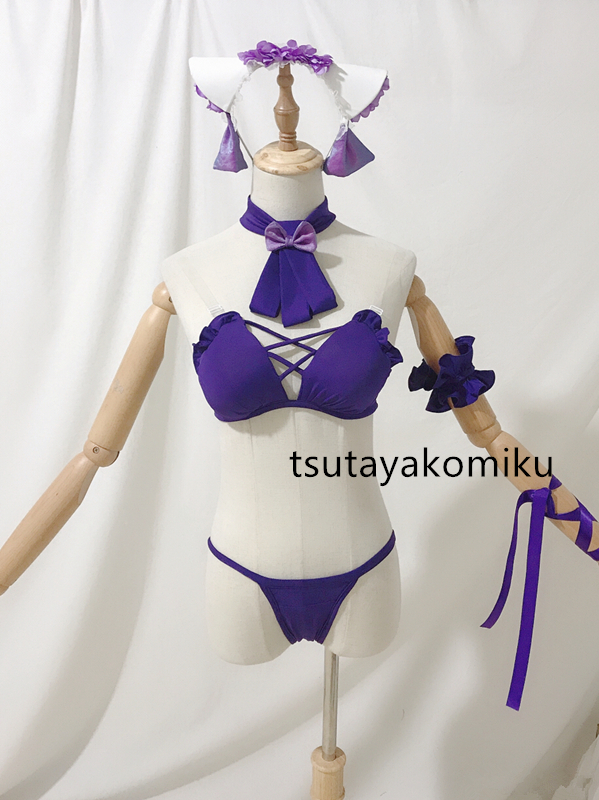 髪飾り付き Azur Lane アズールレーン チェシャ猫 水着 コスプレ 髪飾り付き Azur Lane アズールレーン チェシャ猫 水着 コスプレ