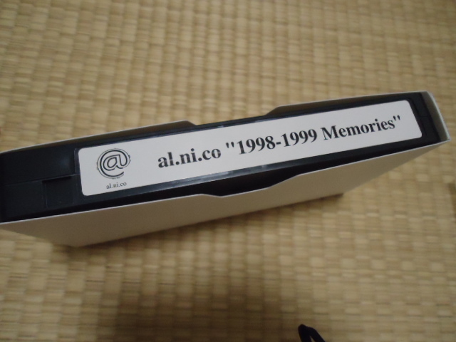 FC限定 al.ni.co "1998-1999 Memories" [VHS] al.hi.co vhs wands 上杉昇　　ビデオ　1998-1999　memories