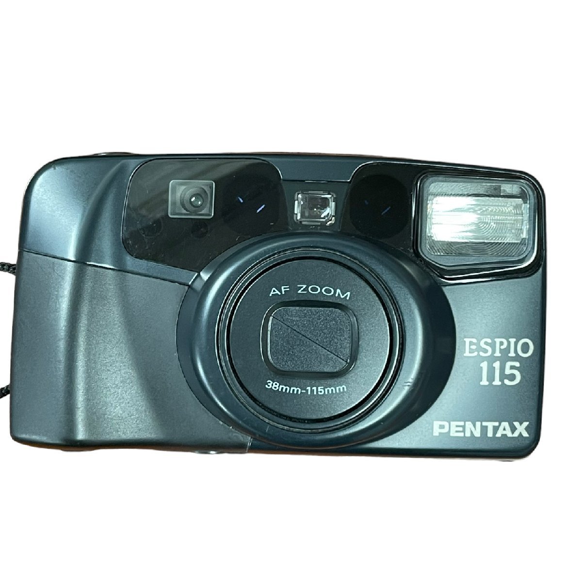 中古品 PENTAX ペンタックス フィルム カメラ コンパクト ESPIO エスピオ 115 レトロ RETRO CAMERAAF ZOOM 38-115mm 動作未確認 A44545REの画像2