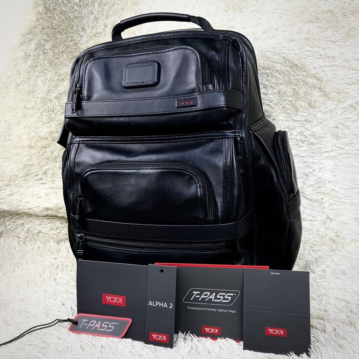 1円 【未使用級×付属品完備】TUMI トゥミ 96578D2 リュックサック