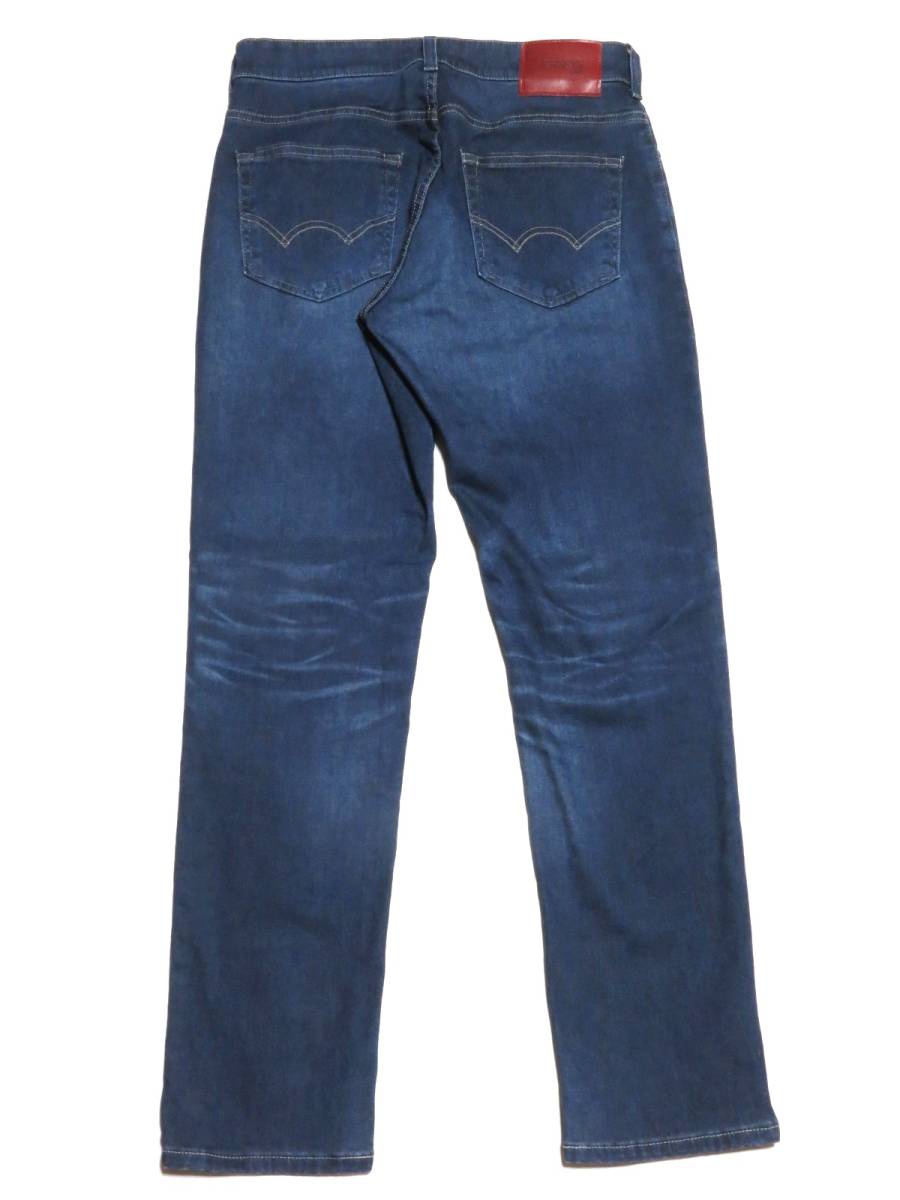  сделано в Японии EDWIN JERSEYS Edwin Jerseys мужской стрейч Denim брюки M размер (W полный размер примерно 80cm) * полный размер W31 соответствует ( лот 977)