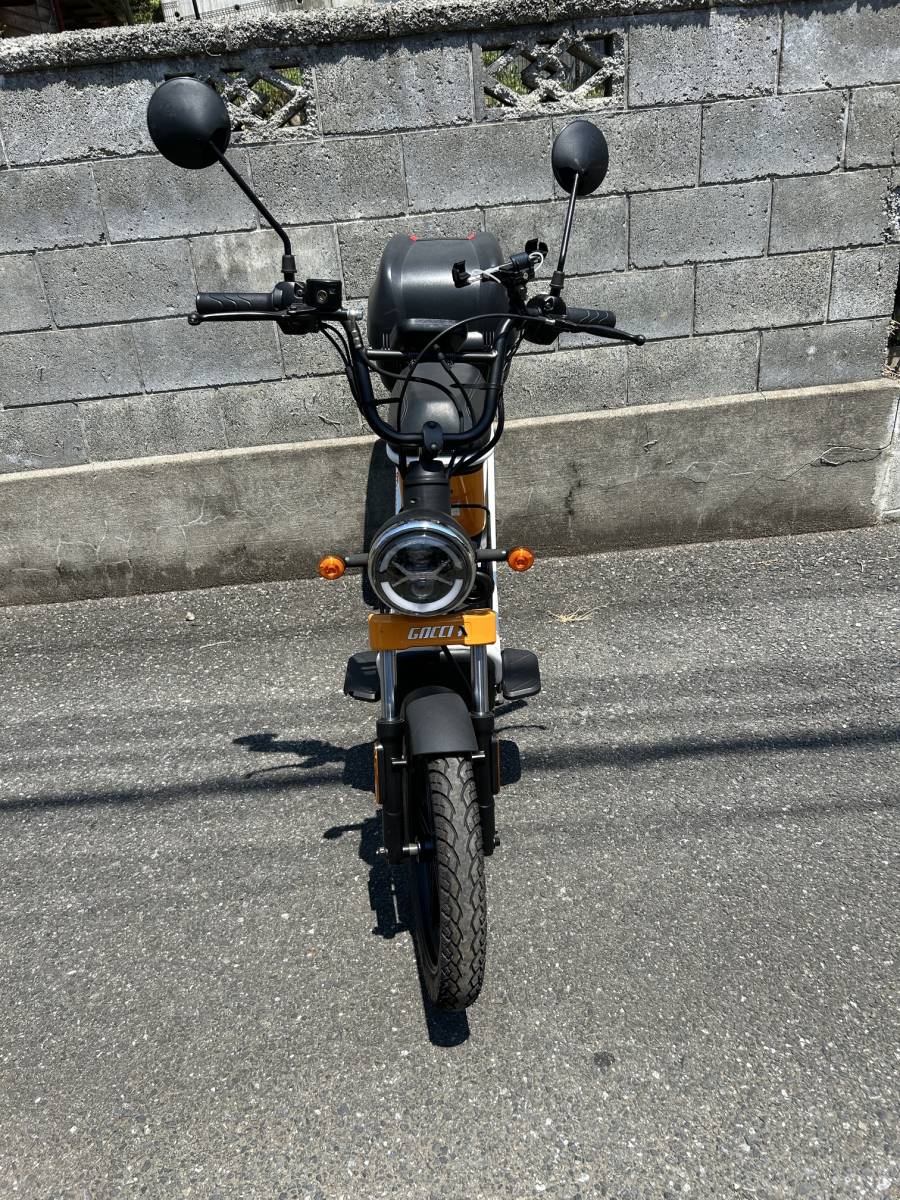 GOCCIA(イタリア製）GEV600 電動バイク 電動スクーター　原付バイク　東京から30キロ圏内送料無料　美品　_画像2