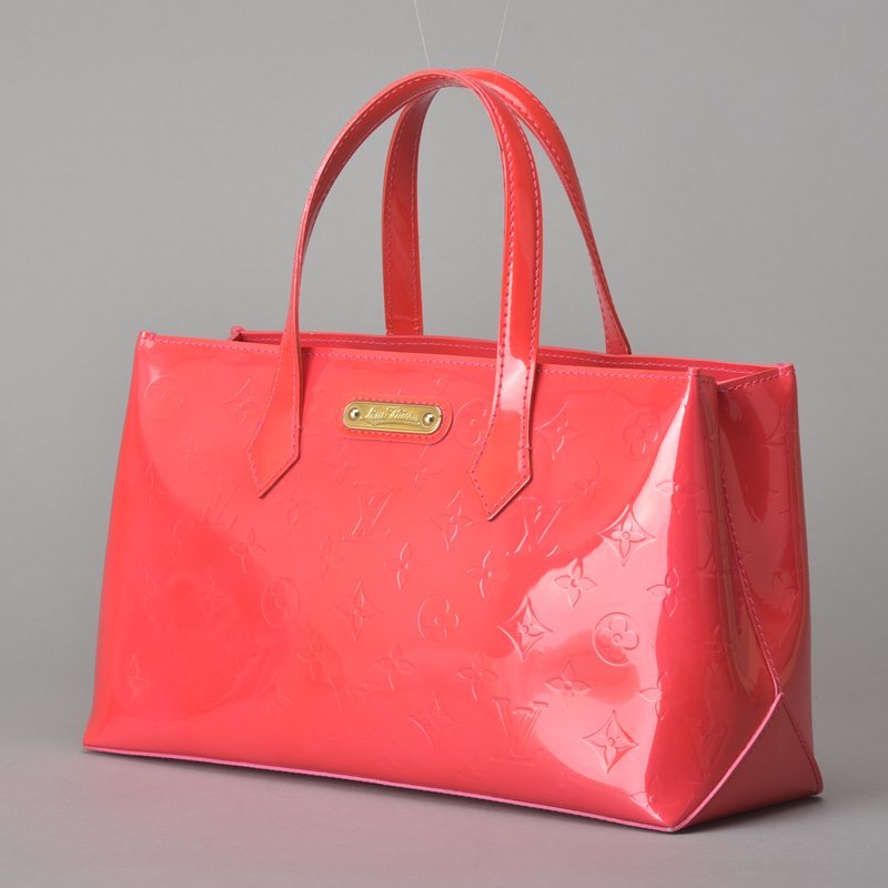 低価100%新品 ルイヴィトン M93643 モノグラムヴェルニ ローズポップ 赤 ピンク 鞄 Mb.g/b.g 送料無料 バッグ 美品 ルイ