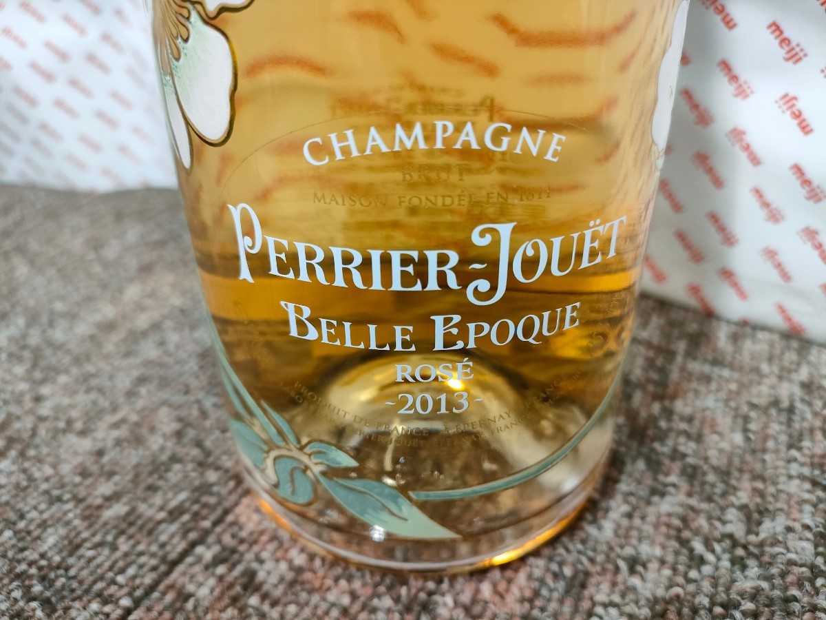 PERRIER JOUET BELLE EPOQUE ROSE 2013 ペリエ ジュエ ベルエポック ロゼ ブリュット シャンパン 未開封 古酒 750ml _画像5