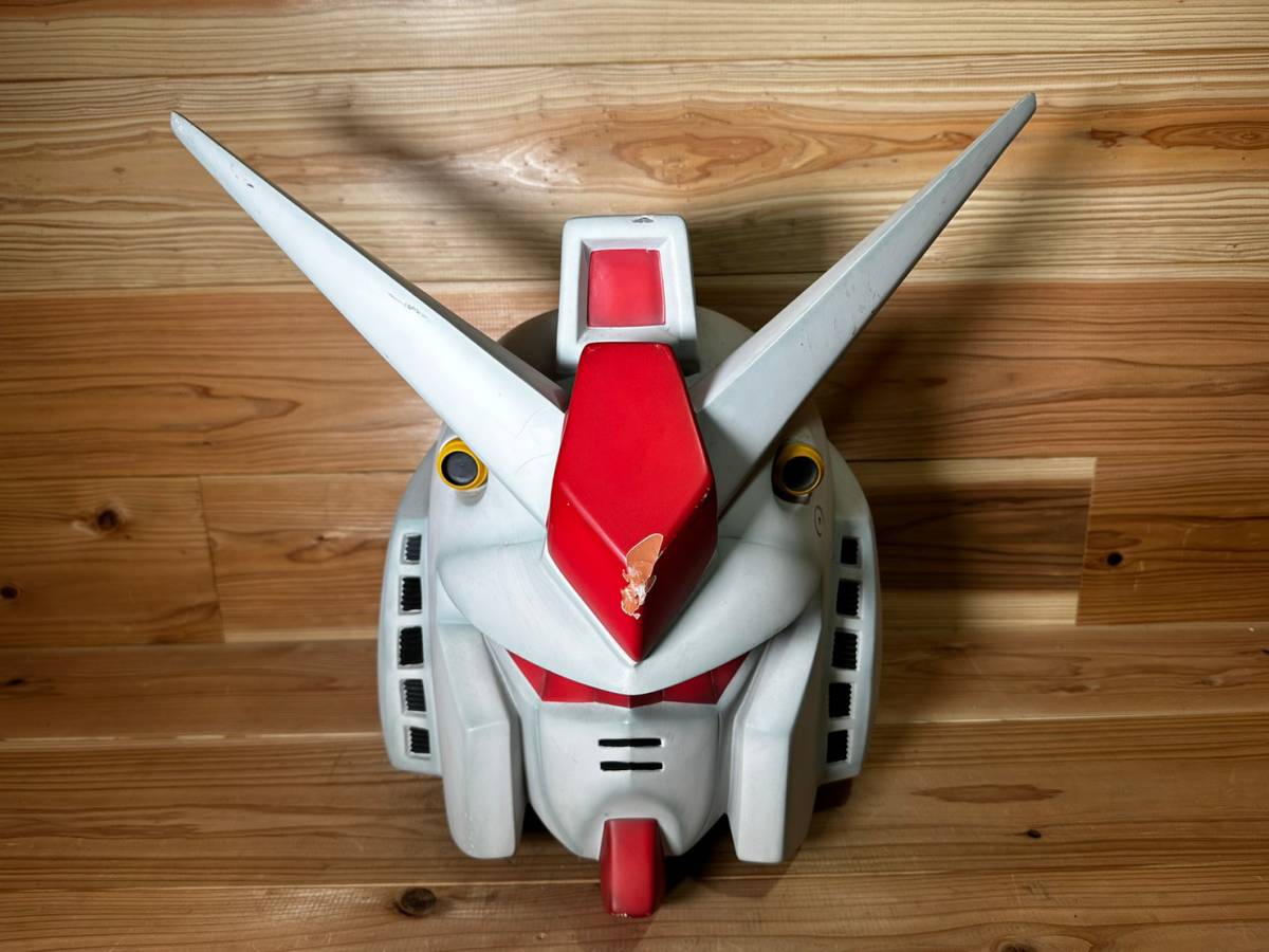 非売品 GUNDA 機動戦士ガンダム ガンダム 巨大フィギア フィギア 頭部 激レア品_画像2