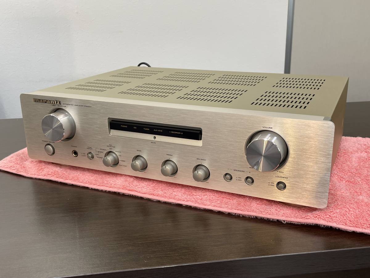 大人気 ☆【本体のみ】marantz (マランツ) プリメイン アンプ PM4001