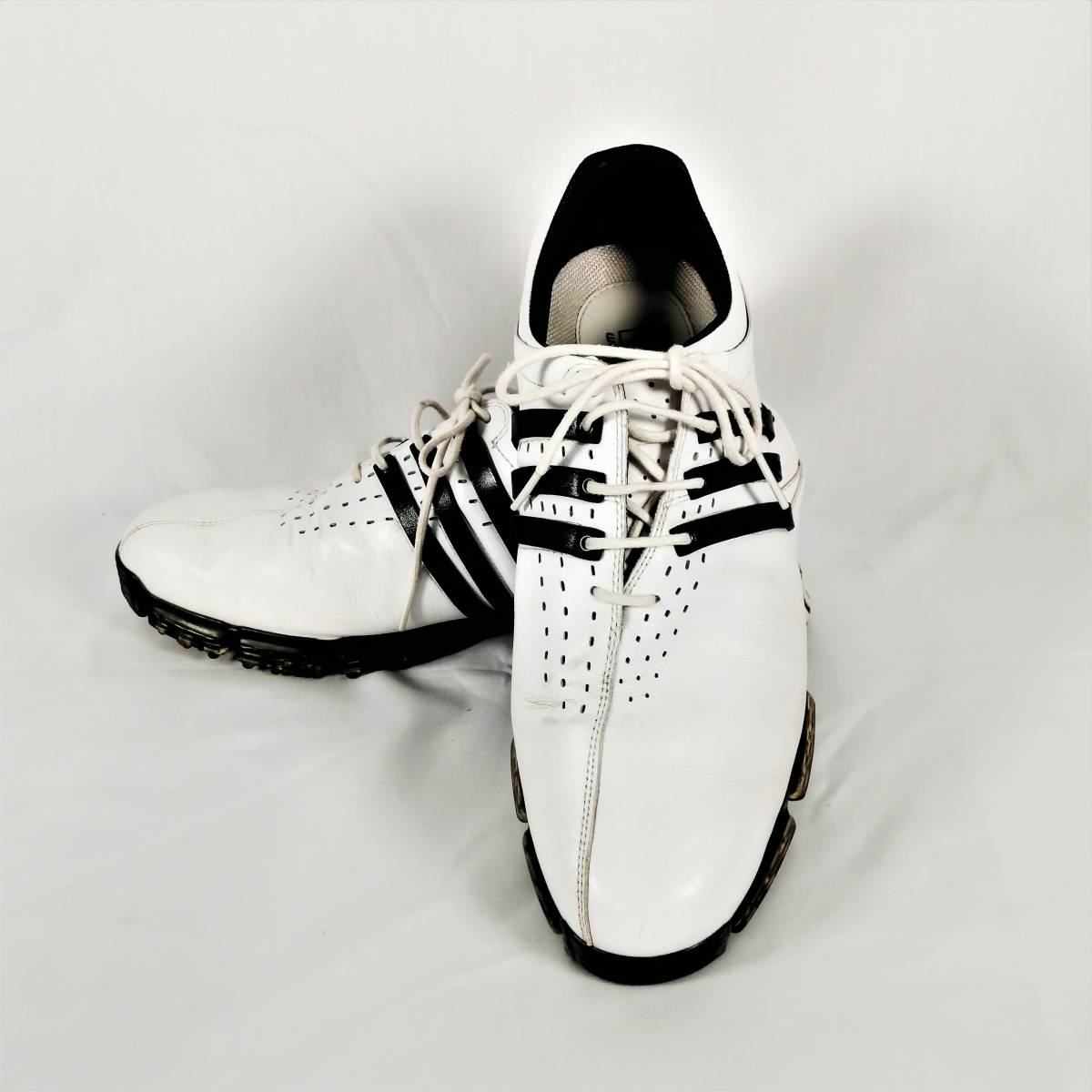 ADIDAS GOLF アディダスゴルフ ホワイト 27cm 738005 ツアー360