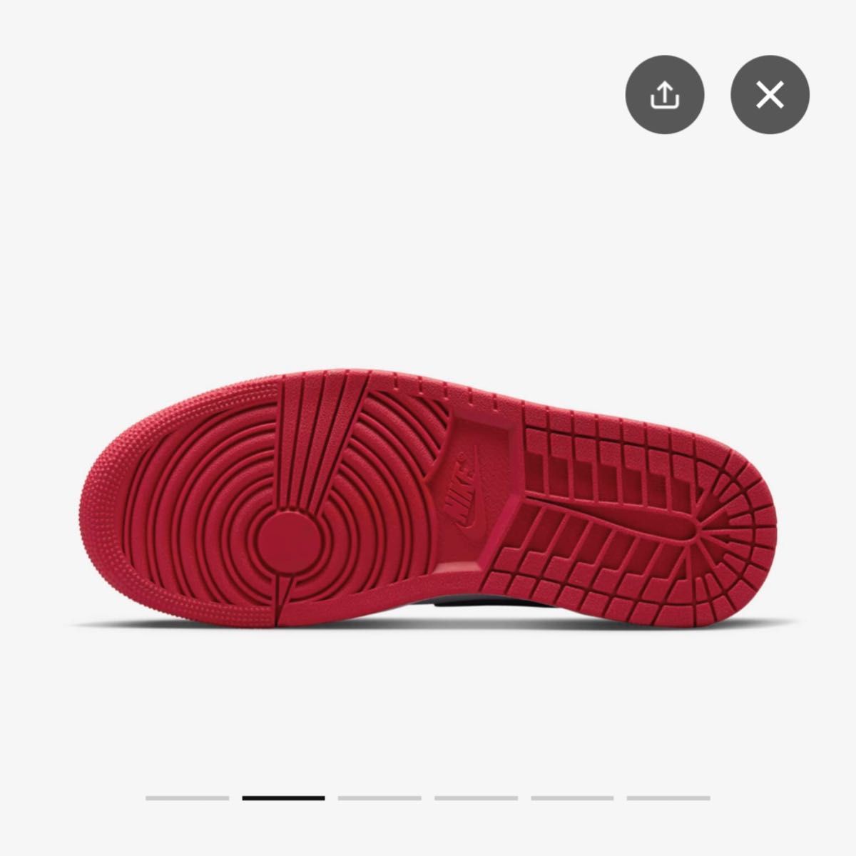 Nike Air Jordan 1 Retro Low OG "Black Toe" 26.5cm" ブラック トゥ"