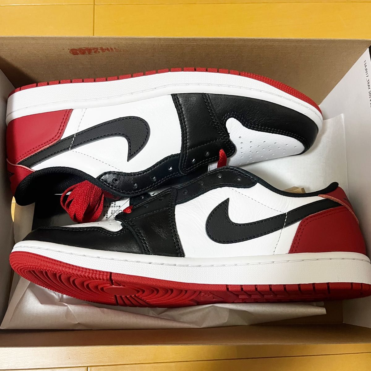 Nike Air Jordan 1 Retro Low OG "Black Toe" 26.5cm" ブラック トゥ"