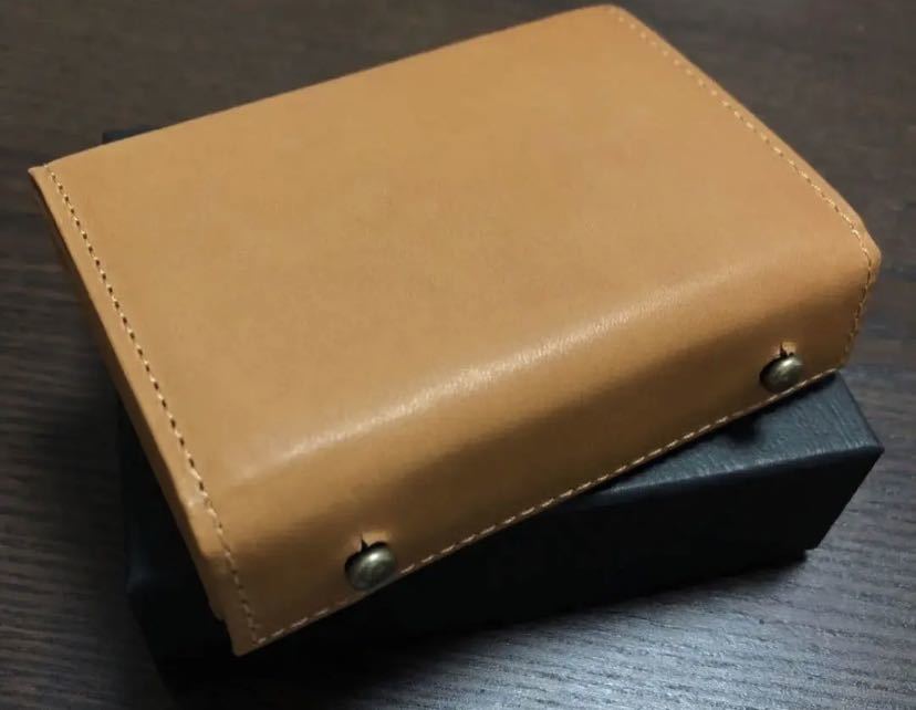 m+ エムピウ ミッレフォッリエⅡ P25 サッビア 栃木レザー 小銭入れ 二