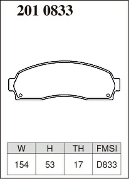  Dixcel X type front left right set brake pad Explorer 1FMEU74/1FMWU74 2010833 DIXCEL brake pad 