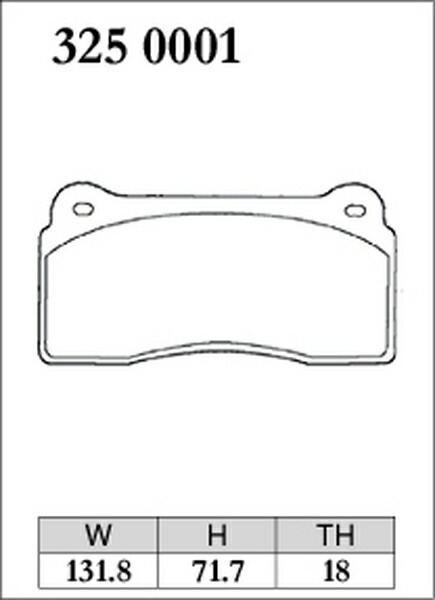 ディクセル Zタイプ リア左右セット ブレーキパッド GT-R R35 3250001 DIXCEL ブレーキパット_画像3