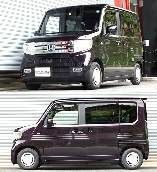 RS-R Ti2000ダウン フロント左右セット ダウンサス N-VAN JJ1 H430TDF RSR RS★R Ti2000 DOWN ダウンスプリング バネ コイルスプリング_画像2