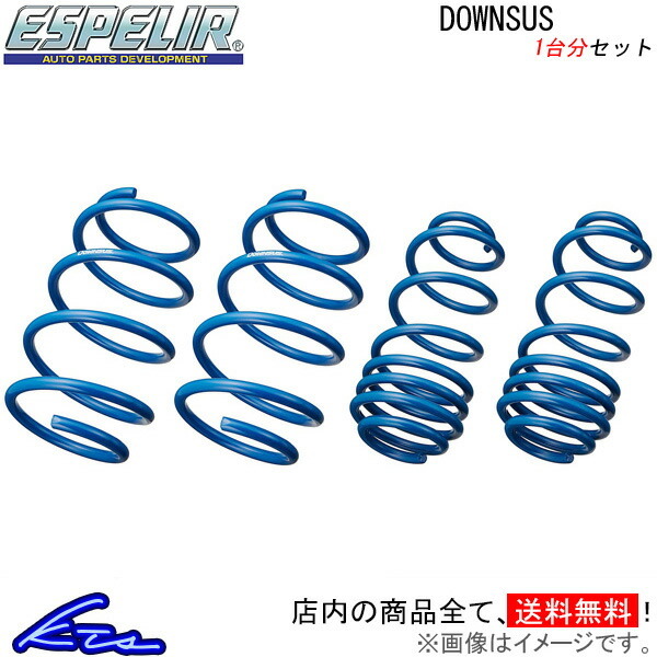 ダウンサス RC200t ASC10 ESX-5139F 車高調整 フロント左右セット