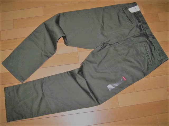 發送☆☆新文章☆Levi\x26#39;s DOCKERS☆最佳錐形chino平底鍋☆W 38 送込☆新品☆リーバイス　DOCKERS☆極上テーパードチノパン☆Ｗ３８