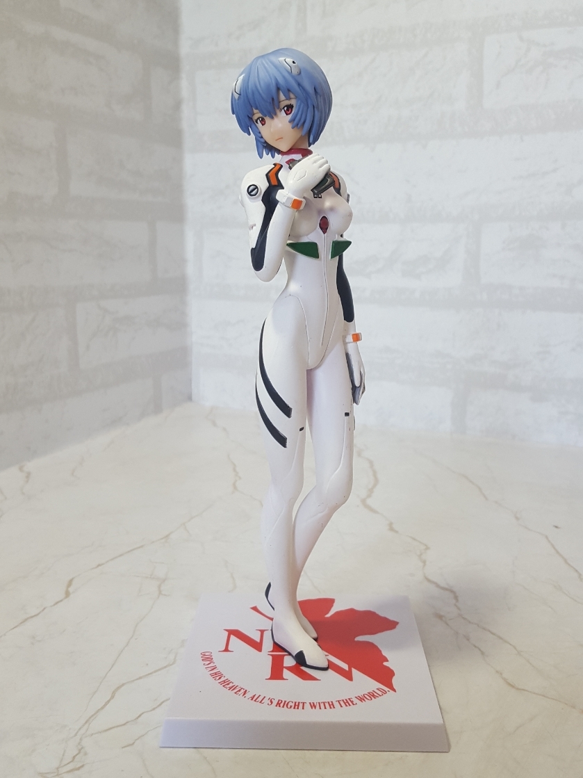 ★☆[前]新世紀福音戰士SEGA插頭套裝圖Ayanami Rei☆★ 原文:★☆【中古】エヴァンゲリオン SEGA　プラグスーツフィギュア　綾波レイ☆★